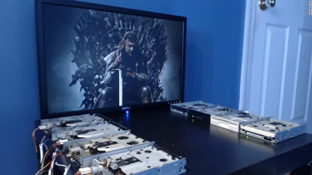 The 'Game of Thrones' theme goes old school