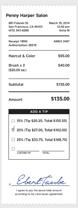 square quick tip receipt