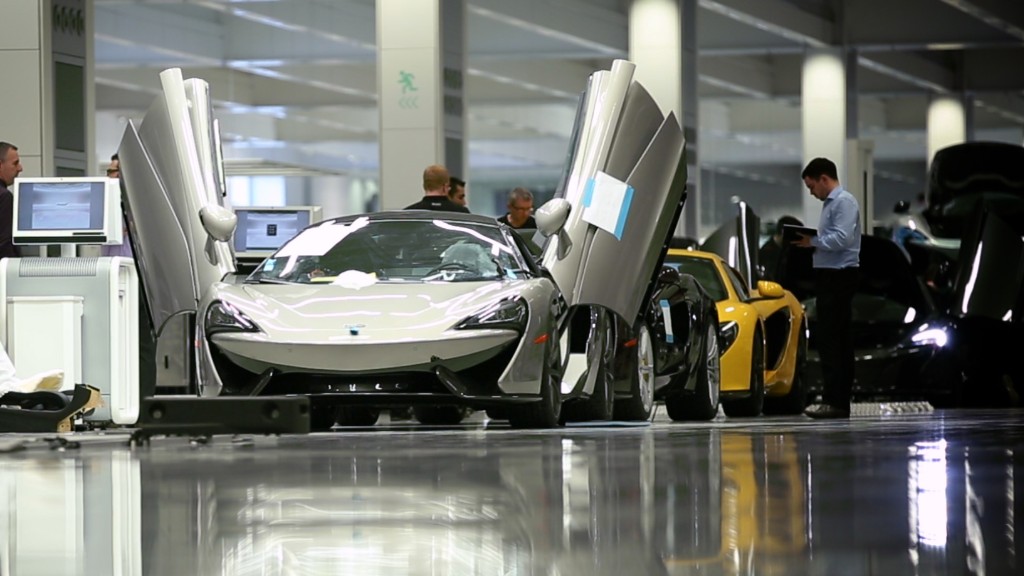 Inside McLaren's high-tech auto lab