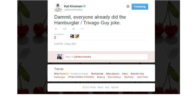 kat kinsman hamburglar