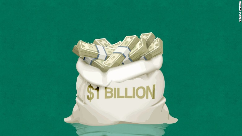 1 Billion Money Bag