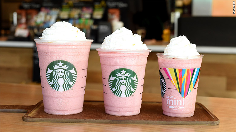 starbucks mini frappuccino