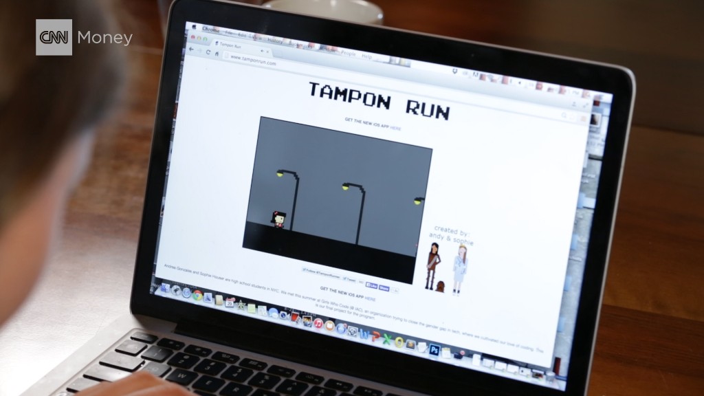 'Tampon Run' video game aims to break taboo