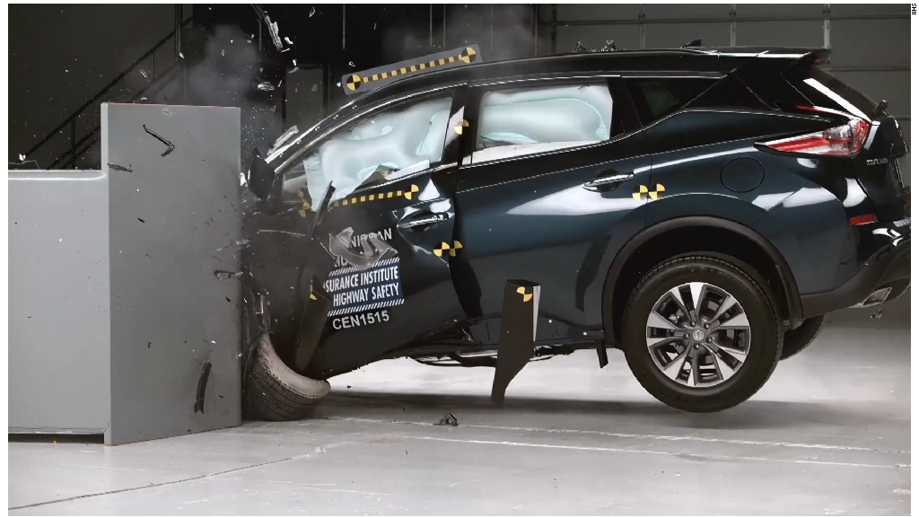 Nissan Murano scores top marks in crash test