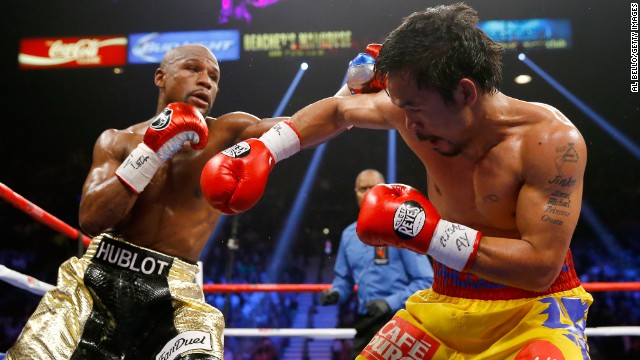 It's on: Floyd Mayweather says he and Manny Pacquiao to fight May 2