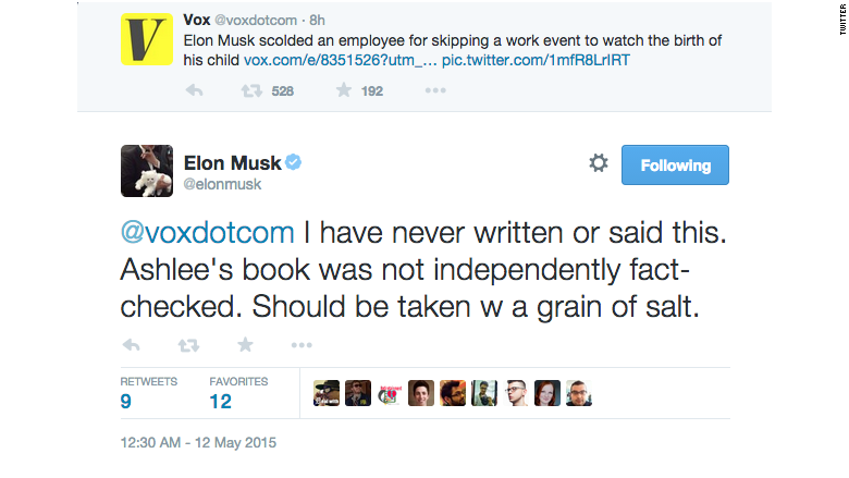 elon musk tweet