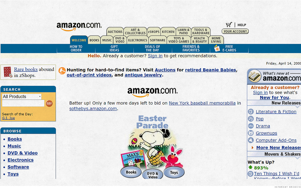 old website amazon 1