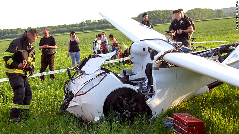aeromobil crash