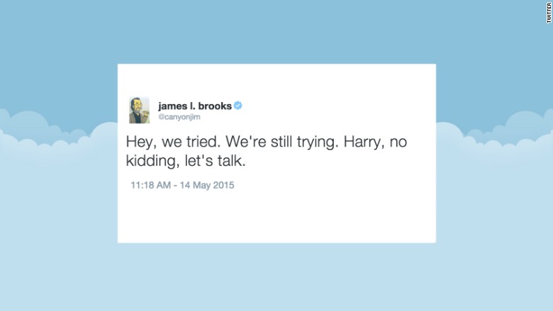 james l brooks tweet