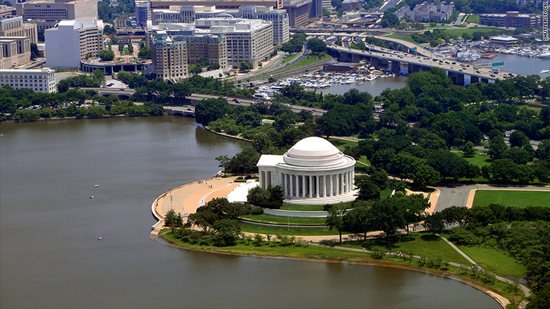 top 10 job cities dc