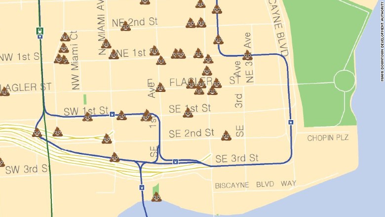 miami poop map