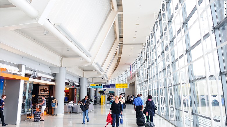 Newark Airport interior 