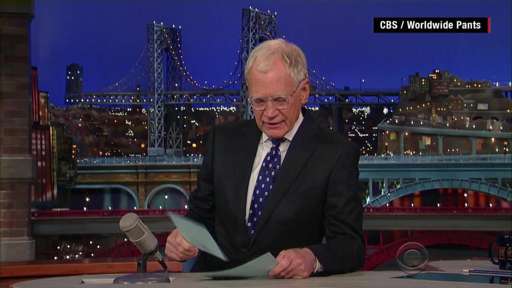 Top moments from David Letterman finale