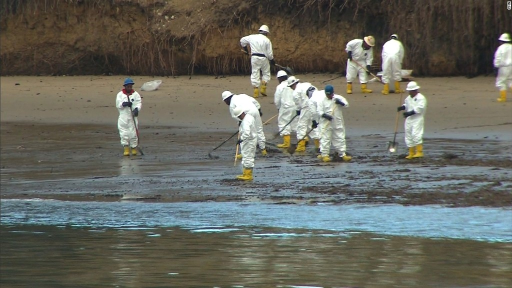 California oil spill: Company's safety record under fire