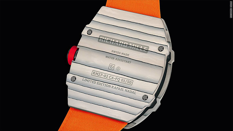 Rafael Nadal sports $850,000 watch at French Open