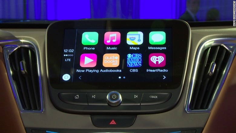 chevy malibu 2016 carplay