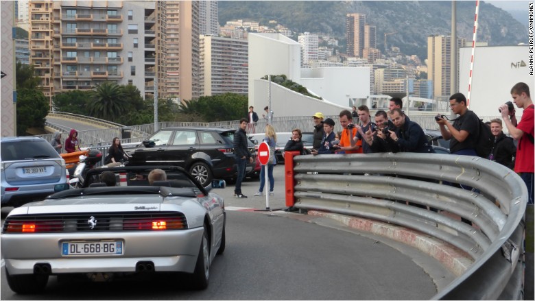 monaco car tourists