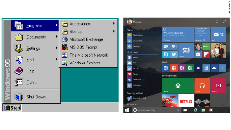 Windows 10's make or break feature: The Start menu