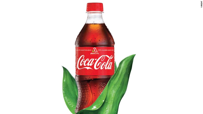 plastic coke bottle