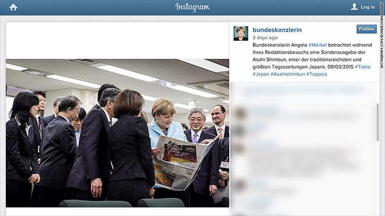 angela merkel instagram