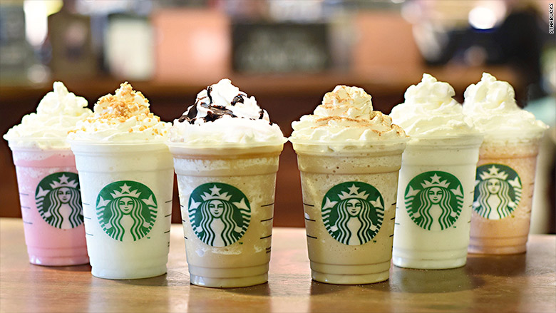 frappuccino fan favorites