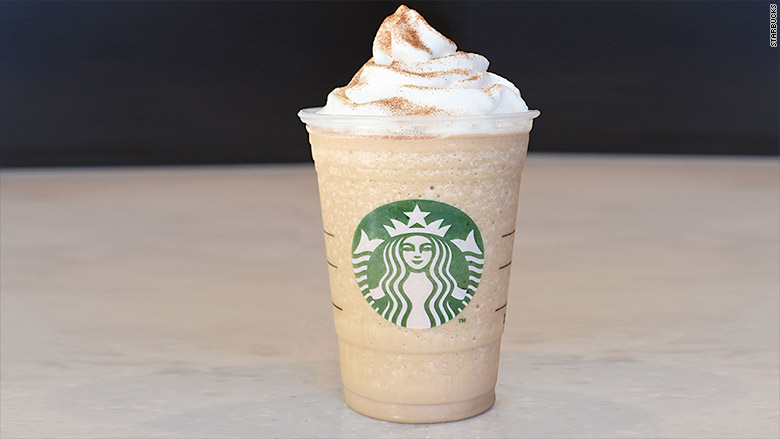 cinnamnon roll frappuccino