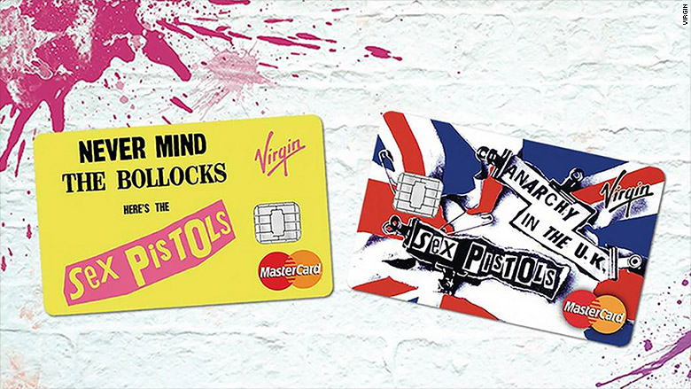 Virgin Money Makes Sex Pistols The Face Of Its Credit Cards 8714