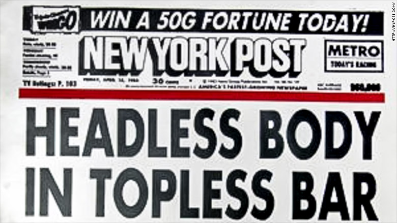 ny post headless body topless bar