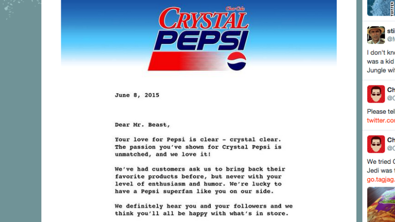 crystal pepsi