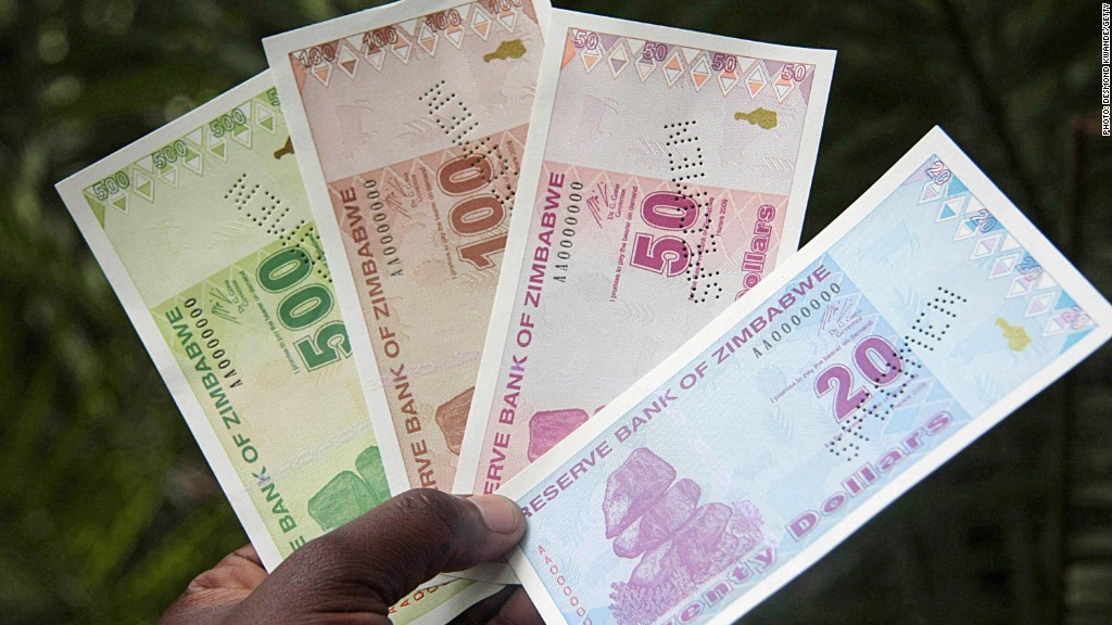 Zimbabwe ditches its currency