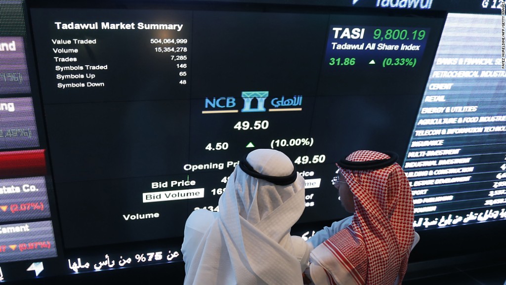 Slump in oil prices hits Saudi Arabia