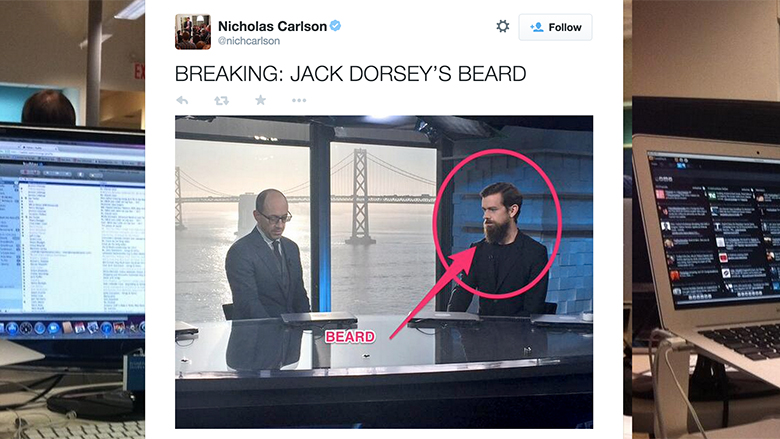 jack dorsey beard tweet