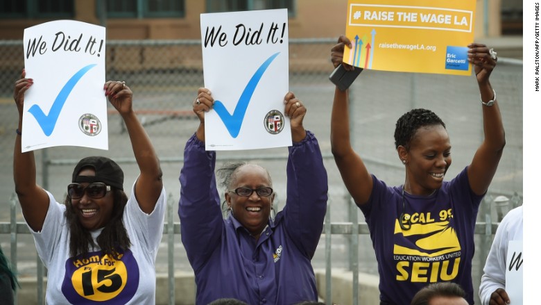 los angeles minimum wage garcetti