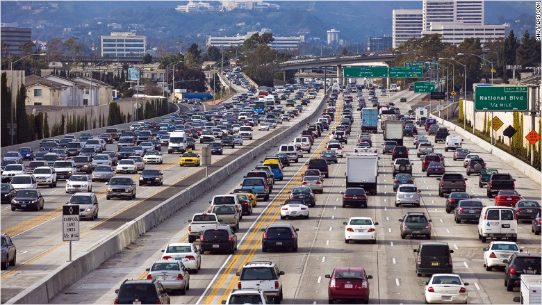 commute traffic Los Angeles