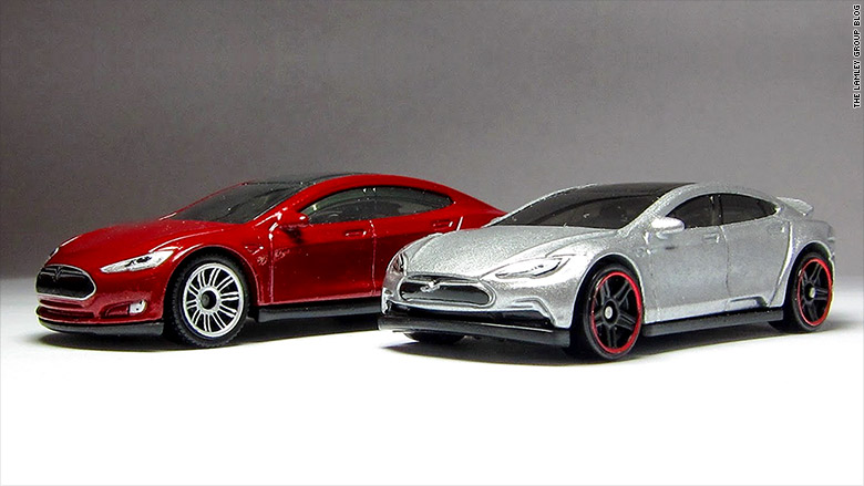 tesla model s hot wheels matchbox