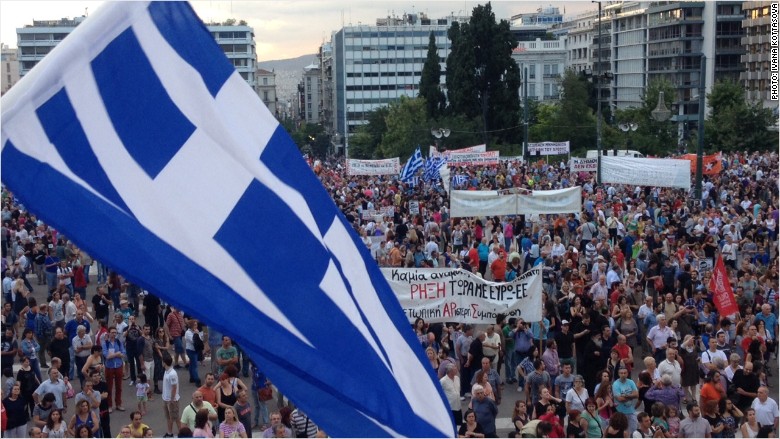 greece austerity protest