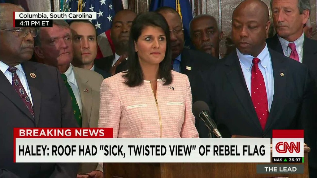 Gov. Haley: Time to remove Confederate flag