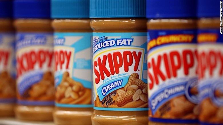 skippy peanut butter allergies