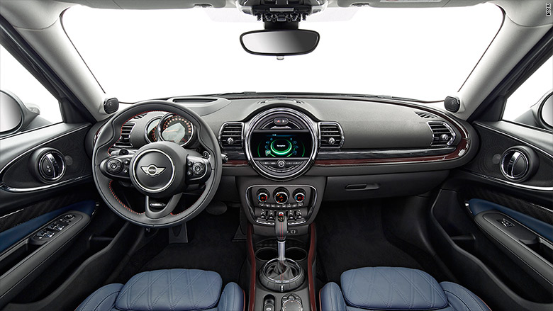 mini cooper clubman interior