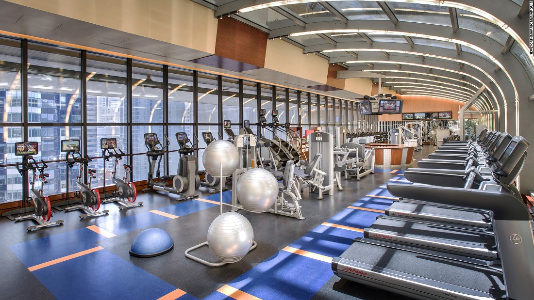 NY Marriot Marquis - gym