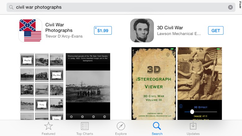 apple app store civil war
