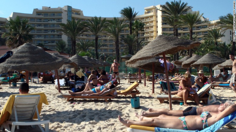 tunisia hotel beach