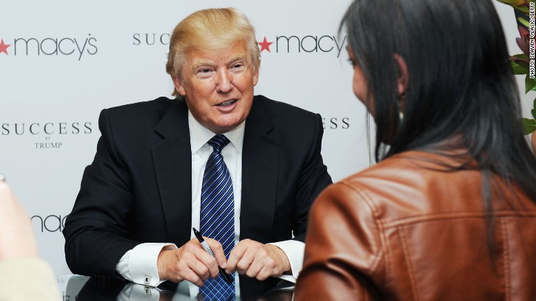 donald trump macy's