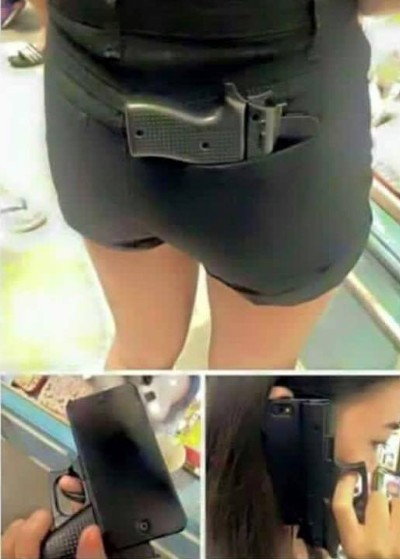 gun phone case