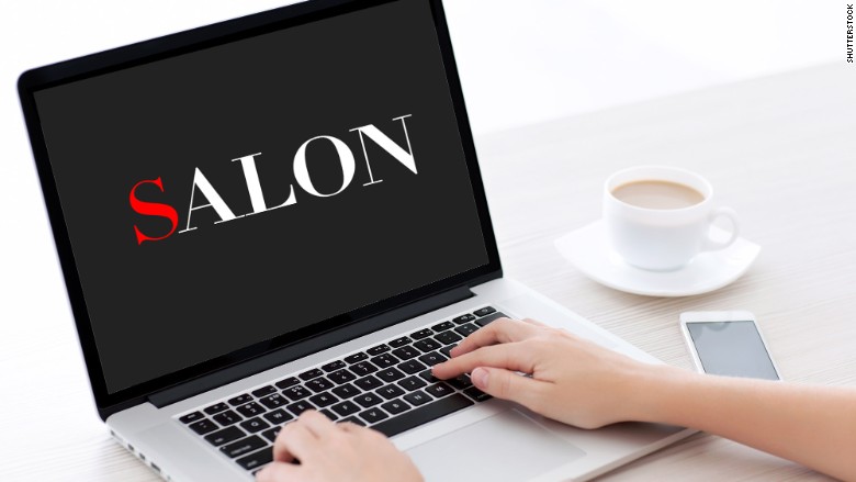 salon website