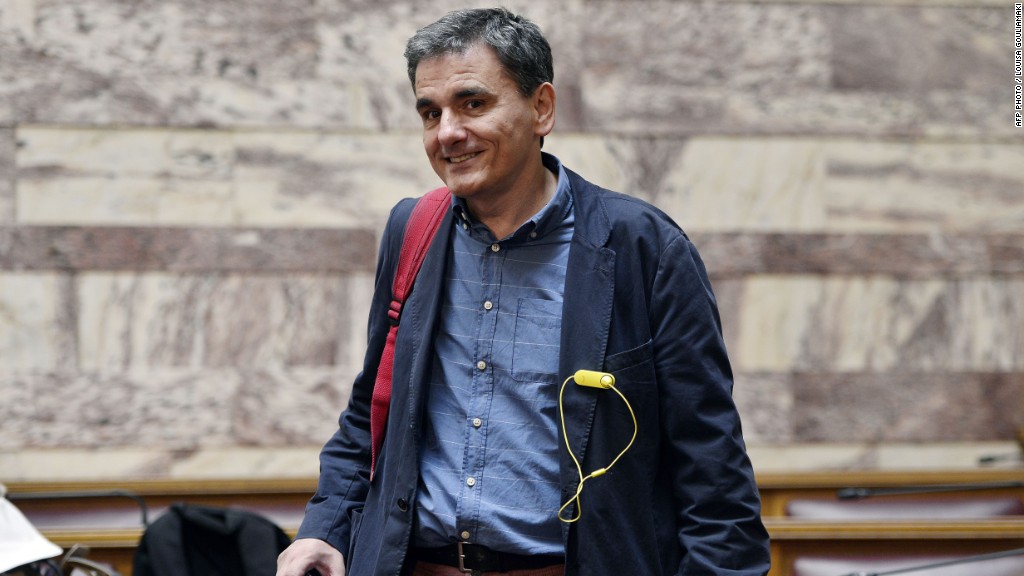 Meet Greece's new finance minister