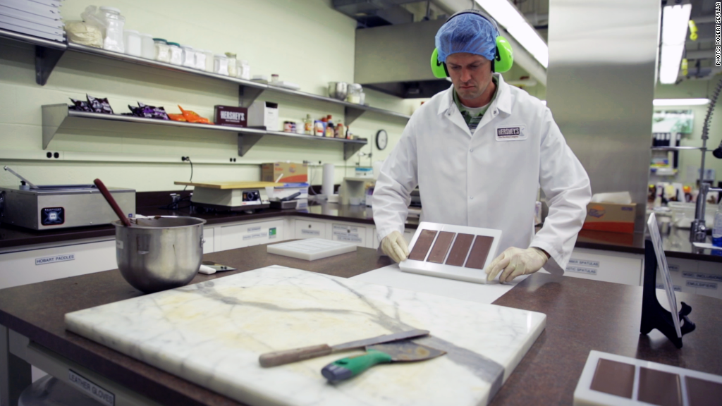 Inside Hershey's super secret chocolate lab