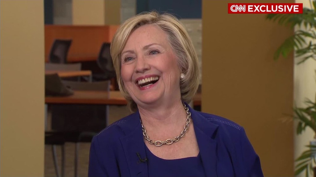 Hillary Clinton: 'I want a woman on a bill'