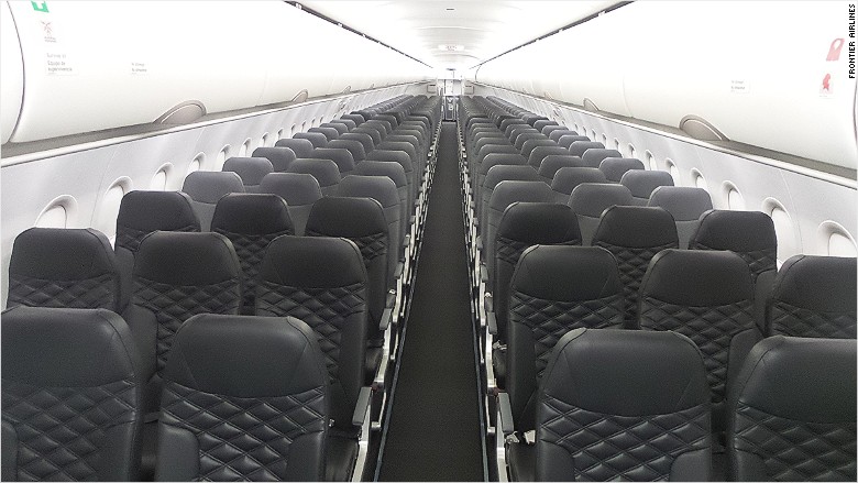 frontier middle seat 