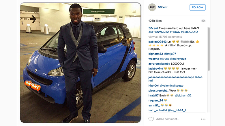 50 cent instagram